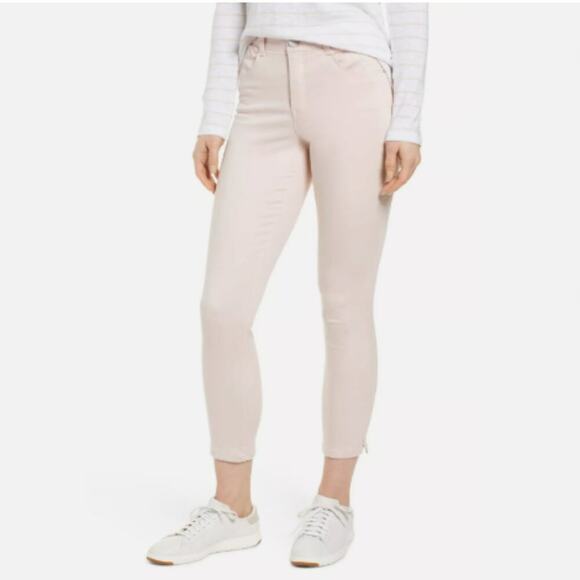 Wit & Wisdom AbSolution High Waist Ankle Skimmer Jeans Off White 12 - Picture 1 of 8